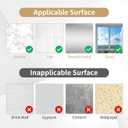 STWWO Suction Cup Hooks for Shower, Heavy Duty Towel Hooks for Walls No Damage, Modern Shower Suction Hooks for Kitchen Bathroom Wall, Glass, Mirror, Tile, Hanging Towels Robes, Chrome (2 Pack)