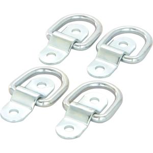 Progrip 822640 Light Duty Truck and Trailer Cargo Surface Mount Tie Down with D Ring Pack of 1 
Silver