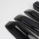 HIGH FLYING Black Roof Rails Rack Leg Cover End Cap Protection Cover Shell for Toyota 4Runner N280 2010-2024