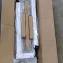 Fromann Standing Desk Frame Electric Height Adjustable Desk Legs Sit Stand Up Table Base Dual Motor L Shaped Corner with USB for Home and Office (White)