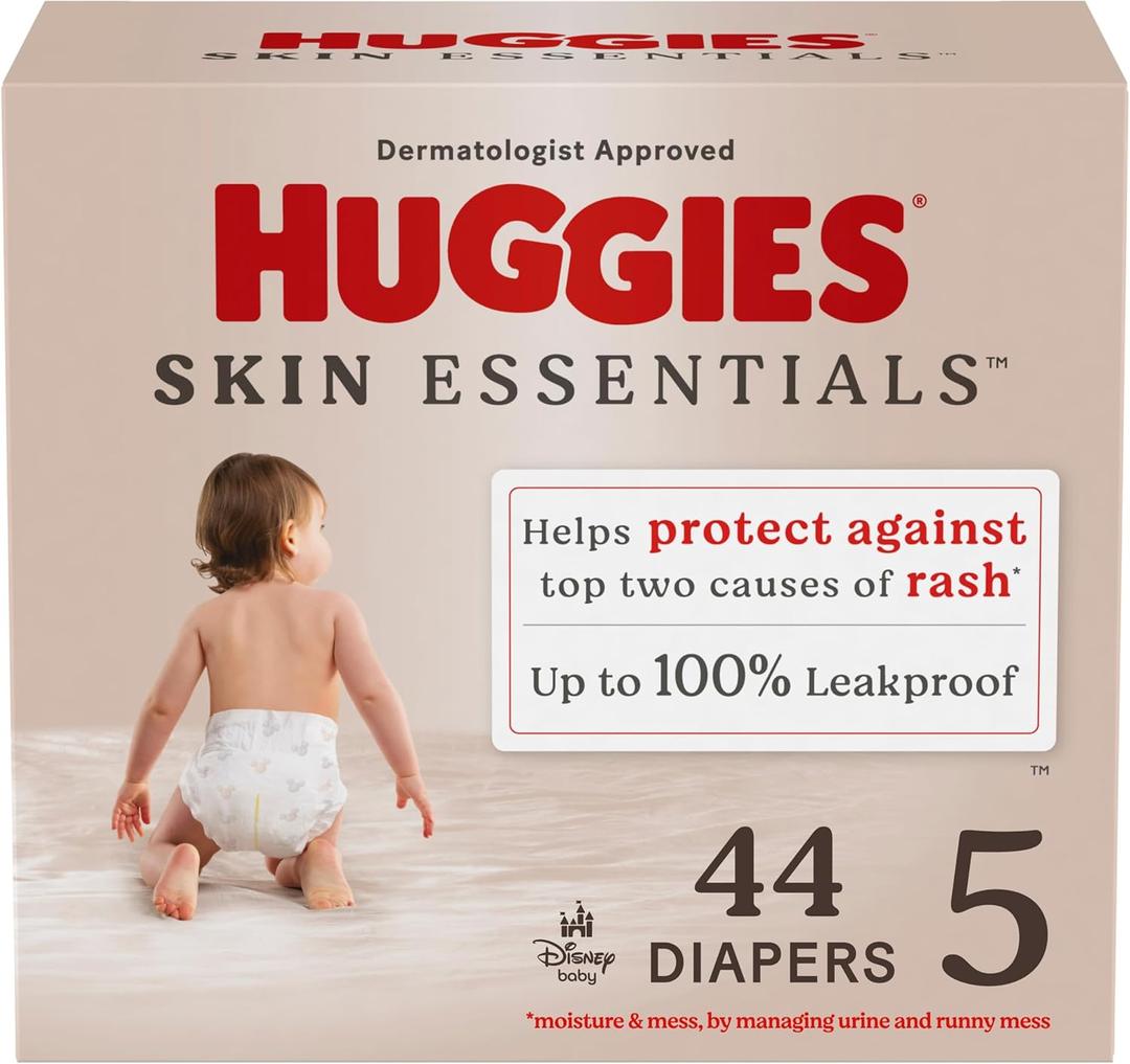 Huggies Skin Essentls Gigajrpk Diaper SZ5 44