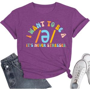 Teacher Shirts Women- Teaching Future Leaders Shirts Back to School Shirt Short Sleeve Tee Tops (XL)