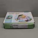 Baby Gym Play Mat, 8-in-1 Tummy Time Mat & Ball Pit with 6 Toys, Washable Baby Activity Play Mat for Visual, Hearing, Sensory, Motor Development, Baby Toys Gift for Toddler Infant 0-3-6-9-12 Month