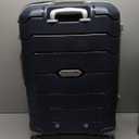 Samsonite Freeform 24-Inch Medium Luggage with Dual 360 Spinner Wheels - Checked Suitcase - TSA Lock, Airline-Approved - Lightweight Durable Polypropylene Expandable Hardshell - Navy