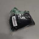 Fisoew Womens Casual Long Sleeve Tunic Tops Round Neck Shirt Button Side Basic Tees Wearring with Leggings (Black, L)