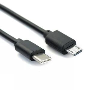 3FT USB C to Micro USB Data & Charge Cable - Micro for Old/Phones, Smartphones, Cameras, Headphones, USB-C Compatible with MacBook, iPhone 15, Samsung, LG, Moto, PC/Laptop with a USBC Port