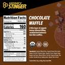 Honey Stinger Organic Chocolate Waffle, Energy Stroopwafel for Exercise, Endurance and Performance, Sports Nutrition for Home & Gym, Pre and Post Workout, Box of 16 Waffles, 16.96 Ounce