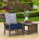 Arden Outdoor Deep Seat Cushion Set, 22 in x 24 in, Weather-Proof, Rain-Proof, Fade Resistant Patio Cushion Clark Blue