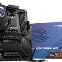 MSI MPG X670E Carbon WiFi Gaming Motherboard (AMD Ryzen 9000/8000/7000 Series Processors, AM5, DDR5, PCIe 5.0, SATA 6Gb/s, M.2, USB 3.2 Gen 2, Wi-Fi 6E, Bluetooth 5.3, LAN 2.5Gbps, HDMI/DP, ATX)