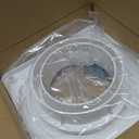 Senshare Dryer Vent Connector Kit, Dryer Vent Wall Plate with Quick Connect & Disconnect, Twist Lock Dryer Duct Connector Kit Fits 4 Inch Tubes, Covers Area 7 Inch x 7 Inch, for Dryer Washer Bathroom (No hoses)