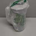 Mixing Pitcher for Drinks, 2 Quart/ 64oz Plastic Water Pitcher with Lid, Angled Plastic Blades and Adjustable Mixer Plunger for Juice, Powdered Milk, Beverage Container (One)