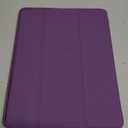 iMieet iPad 9.7 Case (2018/2017 Model, 6th/5th Generation), Smart Cover with Pencil Holder and Soft Baby Skin Silicone Back and Full Body Protection, Auto Wake/Sleep Cover (Dark Purple)