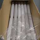 Pinkpum 6 Pack Closet Organizers Storage Bins, Stackable Plastic Drawer Basket for Clothing, Stackable Storage Bins Shelf Storage Container for Closet Wardrobe Bedroom Bathroom Office White