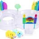 ZhuZhu City Downtown Starter Playset with Electronic Hamsters Pipsqueak and Sophie - Perfect for Boys & Girls! Interactive Hamsters and Downtown Starter Playset - 40+ Unique Sounds & Actions - 4+