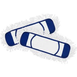 Eyliden Mop Pads (2 Pack) Wet Dry Dust Mop Pads for Hardwood Floors - Replacement Refills - Blue