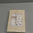 Crane Baby Charlie 2-pc. Farmhouse Tractor Dot Swaddle Set, 100% Cotton Muslin Swaddle for Newborns, Baby Boy Blanket Neutral, Infant Receiving Blankets for Boys, Rustic Farm Nursery Decor