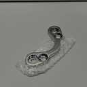 PSLER Springer Front End Riser Handlebar Tree Adapter Converter 3.5 Inches Wide Riser for Bobber Chopper (Chrome)