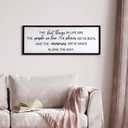 The Best Things In Life Are The People We Love Sign Wall Decor 40x15 Inch