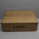 Thickened Clear Shoe Storage Organizer with Magnetic Door, Sturdy Stackable Shoe Boxes for Closet, Collapsible Space-Saving Shoe Rack for Sneakers & Boots, Plastic Shoe Cabinet Box Set, 6 Pack, White