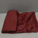 Outdoor Swing Canopy Replacement Cover, 3 Seat Swing Cover UV-Resistant for 3-Seat Porch Swing (Red, 76.8x47.2x9.1in)