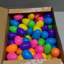 100 Pcs Prefilled Easter Eggs with Toys Inside - Easter Basket Stuffers & Egg Hunt Fillers for Kids, Pre Filled Easter Eggs Easter Party Favors Classroom Prize for Kids Toddler Boys Girls