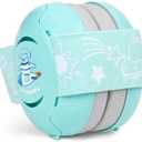 LYSIAN Aqua Baby Ear Muffs Noise Cancelling Headphone for Infants with Elastic Headband, Hearing Protection Kid Earmuffs for Sleep, Parade, Festival, Games,Travel, Fireworks