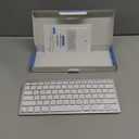 OMOTON Wireless Keyboard for Mac, Compact UltraSlim Design (No Number Pad), Stable Bluetooth Keyboard for Mac, Ergonomic and Portable, Compatible with MacBook Pro/Air/iMac, Silverwhite