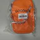 GOODADA Small Mobile Phone Crossbody Wallet With Adjustable Shoulder Strap Lightweight Anti-theft Zip Pocket