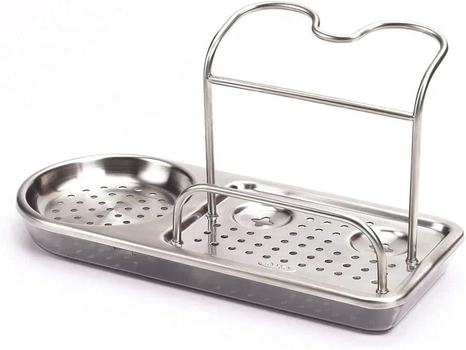 OXO Good Grips Stainless Steel Sink Caddy, Gray