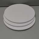 uxcell 3pcs Cake Boards, 12 Inch Round Cake Drum Circle Cake Base Grease Proof Pastry Board for Cake Baking Wedding Birthday Party Supplies White