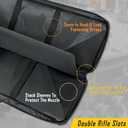 DULCE DOM 32/36/42/48/52 inch Double Rifle Case Soft Gun Bag for Rifles Pistols Storage & Transportation, All Around Shooting Range Tactical Backpack for Hunters Shooters, Gift for Boyfriend, Husband