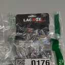 Laceeze Band Max Size USA 8+ keeps laces tied during sport soccer, rugby, field hockey (Black)
