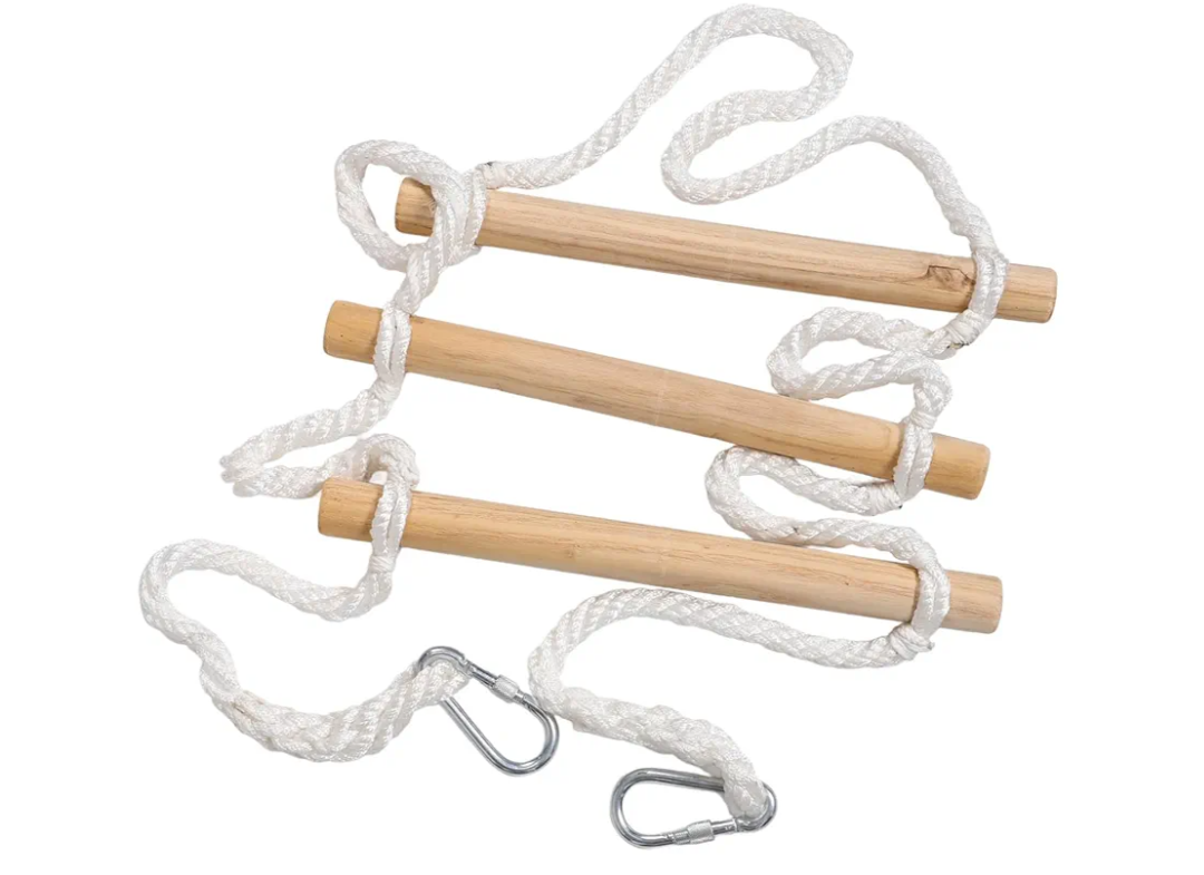 Dorm Bed Ladder Easy Install Rope Ladder for Bunk Bed Boys and Girls Accessory