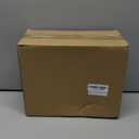 Sinboun Hanging File Organizer Letter-Size File Holder Filing Box Includes 5 Hanging Folders - Metal Mesh Magazine Letter Storage Cabinets File Cart for Office Home School, No Assembly Required