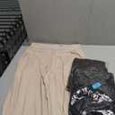 NEW YOUNG 3 Pack Women's Wide Leg Pants with Pockets High Waist Loose Sweatpants Casual Lounge Yoga Workout Palazzo Large