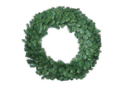 Pack of 1 Northern Spruce Artificial Christmas Wreath with 300 Lifelike Tips, Holiday Greenery Decoration