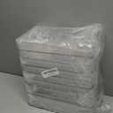 Sorbus 10-Pack Medium Clear Plastic Organizing Bins  Clear Bins for Organizing, Refrigerator Organizers, Fridge Organizer, Pantry Storage, Kitchen Organizer, and Pantry Organizers and Storage Bins