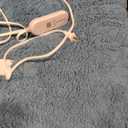 Heated Blanket Twin 62"X84" - Soft Double Sided Sherpa Electric Blanket Twin with 5 Heatings Levels & 10 hrs Auto Shut Off, Fast Heating & ETL Certified, Gift for Women (Blue)