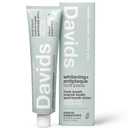 Davids Fluoride Free Toothpaste, Teeth Whitening, Antiplaque, SLS (Sulfate) Free, Promotes Enamel Health, Mouth & Gum Detox, EWG Verified, Peppermint, 5.25oz (5.25 Ounce (Pack of 1)