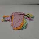 HonestBaby 10-Pack Long Sleeve Bodysuits One-piece 100% Organic Cotton for Infant Baby Boys, Girls, Unisex (6-9 Months, Rainbow Pinks)