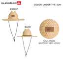 LIOOBO Wide Brim Sun Hat for Men, Casual Straw Beach Cap with Adjustable Strap, UV Protection Sunshade Hat for Outdoor Summer Vacation and Fishing, Size L (58-60cm) Multi