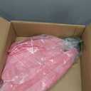 5.6 Ft Large Paper Artificial Flowers  Giant Flowers for Decoration Indoor/Outdoor Handcrafted Poppy Flowers for Garden, Wedding, Hotel, Office, Shop Window, Photography Props,Light Pink