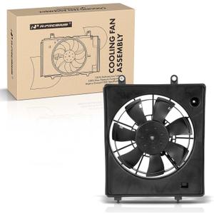 A-Premium Right A/C Condenser Fan Assembly