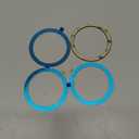 Metal Ring Sticker for Magnetic Charger Compatible with iPhone/Samsung/Android All Cellphones