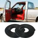 Door Seal Weatherstrip Rubber Trim Truck Car Weather Stripping for 1988-2000 Chevy GMC C1500 C2500 C3500 K1500 K2500 K3500, Blazer Suburban Tahoe Yukon, Front Left & Right
