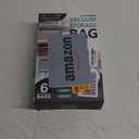 6 Pack Vacuum Storage Bags, Space Saver Bags (2 Jumbo/2 Large/2 Medium) Compression Storage Bags for Comforters and Blankets, Vacuum Sealer Bags for Clothes Storage, Hand Pump Included