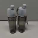 2 In 1 Misting Water Bottle, 600ml, 2pcs