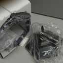 Solar Post Lights with Pier Mount Base, 17.3'' H 2700K Solar Lamp Post Light Waterproof, Dusk to Dawn Pole Lights Outdoor for Garden Patio Yard Pathway Gate, Remote Control, Black(Warm White)