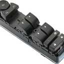 Power Window Switch Fits for Chevrolet Silverado,Avalanche,Suburban,Tahoe,Sierra,Yukon 2007-2013.Driver Side Control Door Master Switch.Without Power Folding Mirrors,4-Door Only.OE# 20835552