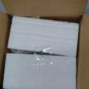 2 Pack Alabaster Glass Shade, Bell Shaped Light Fixture Replacement Globe or Cover with 2-1/8-Inch Fitter for Ceiling Fan Light Chandelier Wall Sconce, G0009